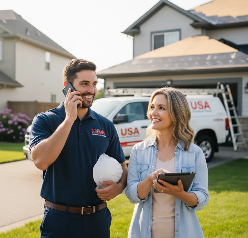 USA Roof Repair Experts customer support in Biloxi